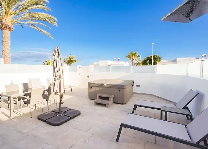 Luxury Solarium, Jacuzzi, A/c And Wi-fi Apartmán Tías